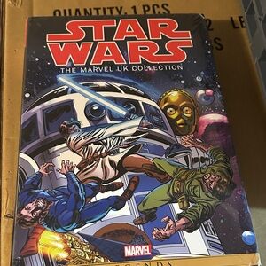 Marvel Star Wars UK Collection Comic Book - Red, Blue, Gold
